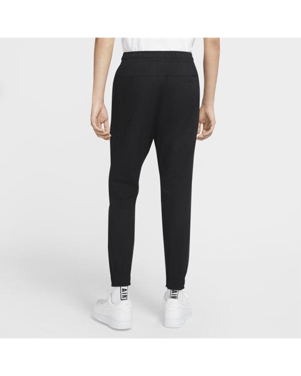 Nike Black Sportswear Tatting Long Pants for men