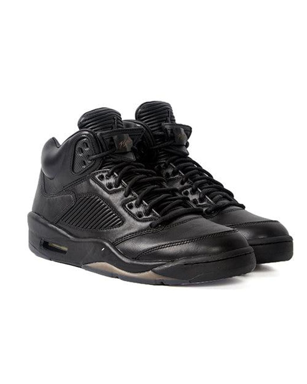 Nike Black 5 Retro Premium 'Triple' for men