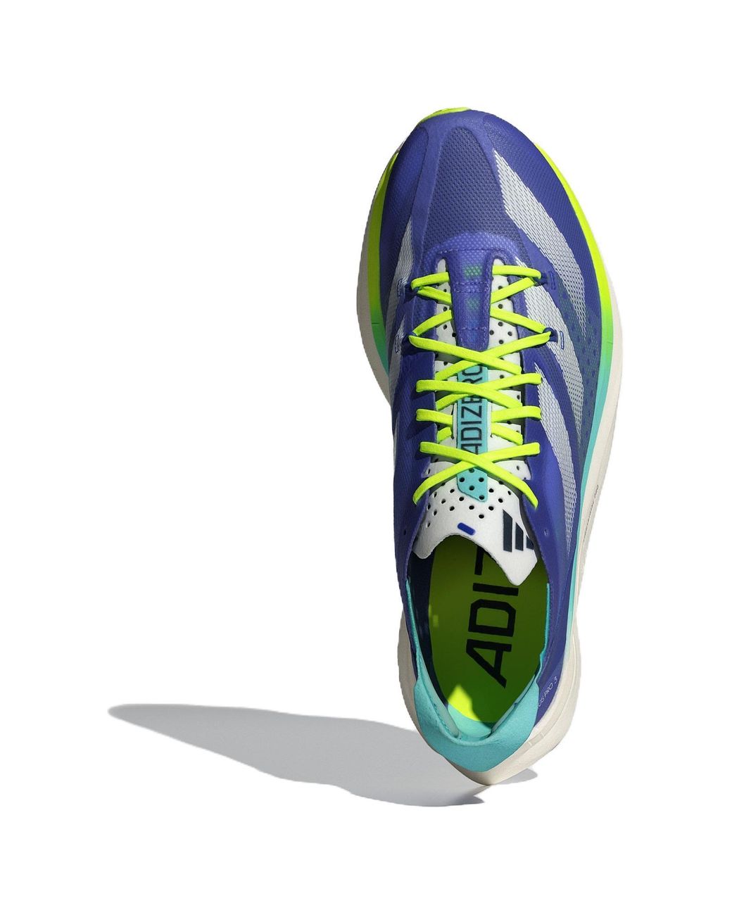 Adidas Blue Adizero Adios Pro 3 Sneakers for men