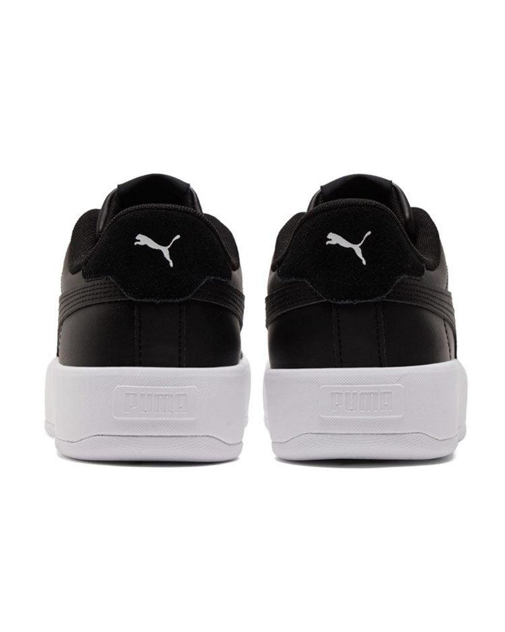 PUMA Black (Wmns) Lily Platform Board Shoes