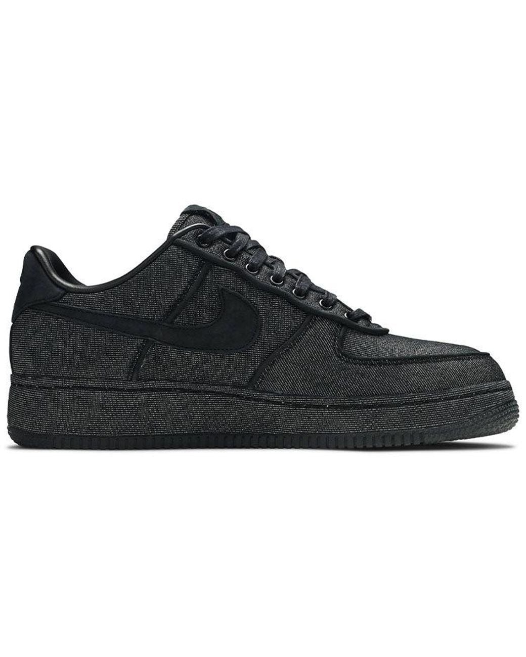Nike Black Air Force 1 Low Premium '08 Qs 'Pearl Collection' for men