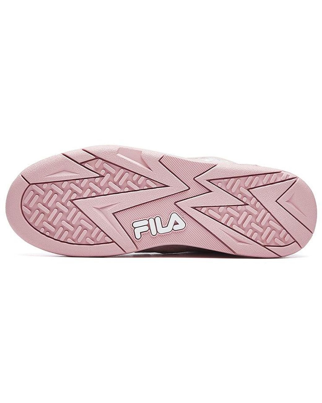 Fila Pink (Wmns) Cage Retro Basketball Shoes