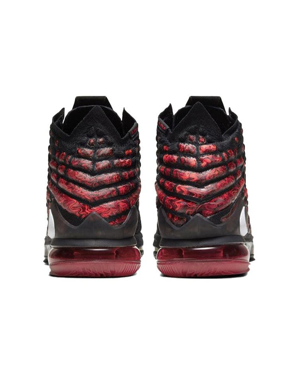 Nike Black Lebron 17 'Infrared Vi' for men