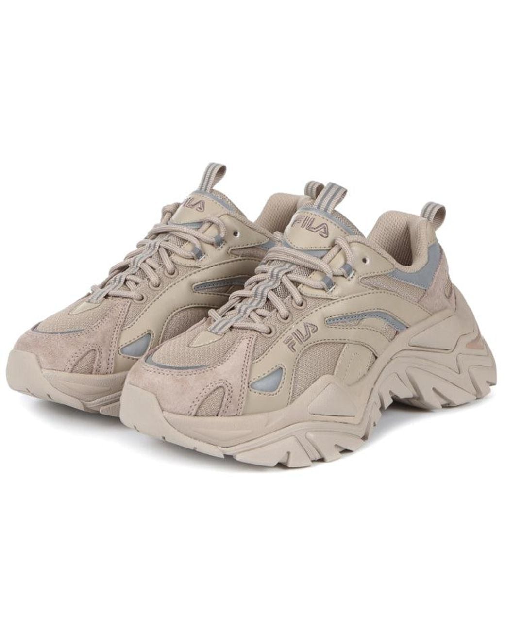 Fila Gray Retro Running Shoes