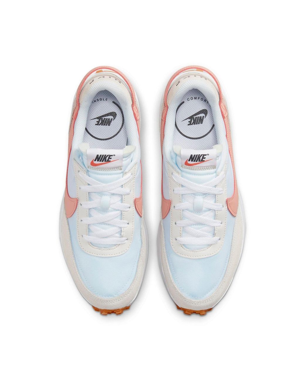 Nike White (Wmns) Waffle Debut Light Madder Root Gum'