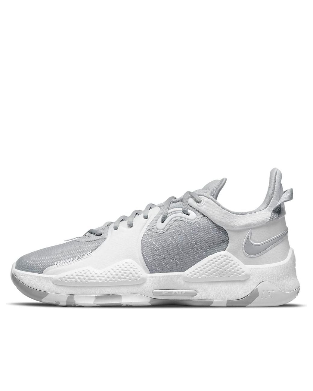Nike White Pg 5 Tb 'Wolf' for men