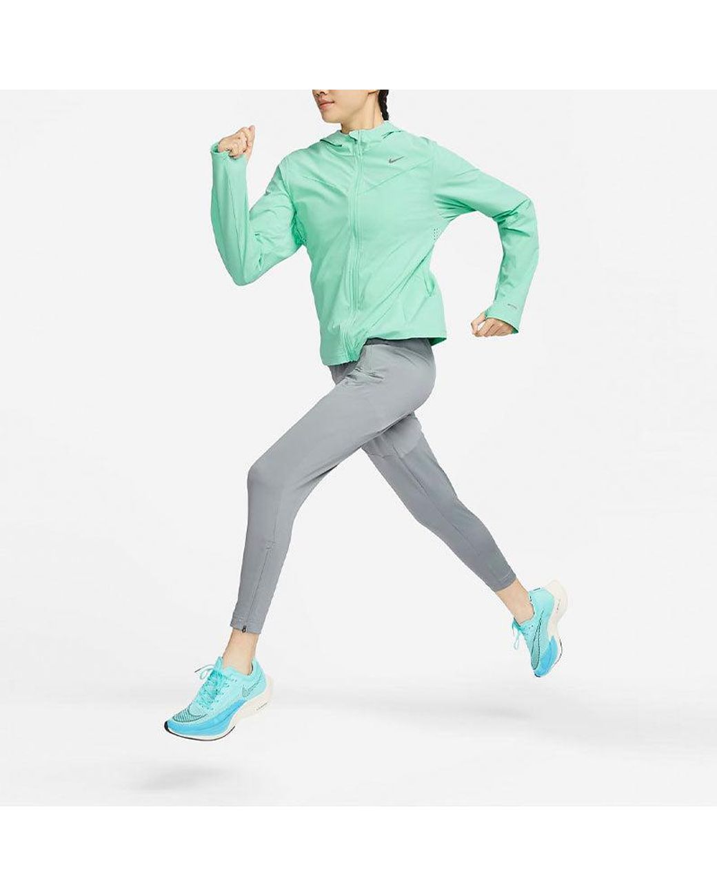 Nike Green (Wmns) Swift Uv Running Jacket 'Jade'