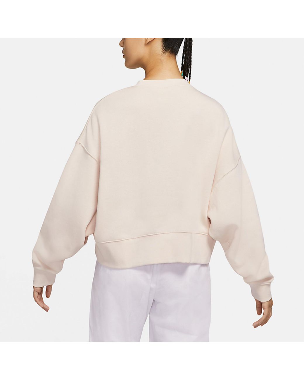 Nike Natural (Wmns) Sportswear Collection Small Logo Cropped Sweatshirt