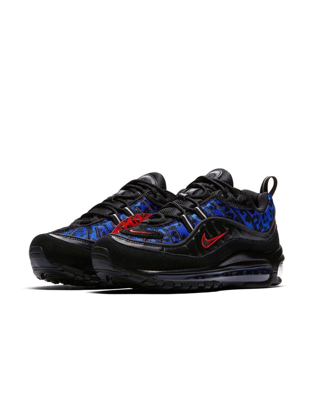 Nike Blue (Wmns) Air Max 98 Premium 'Leopard Pack'