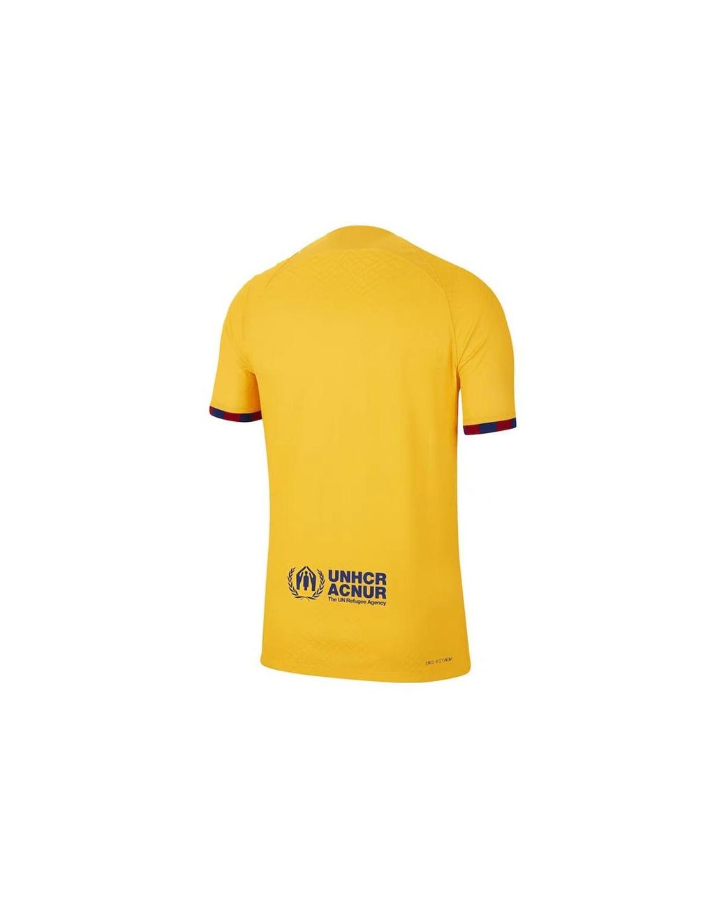 Nike Yellow Dri-Fit Adv Fc Barcelona 23-24 Match Fourth Soccer Jersey for men
