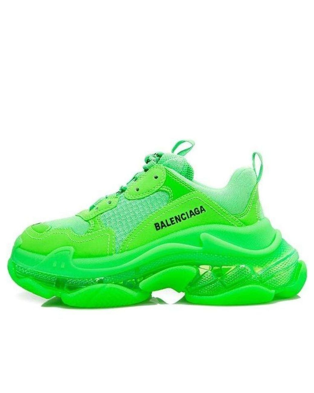 Balenciaga Green (Wmns) Triple S Sneaker