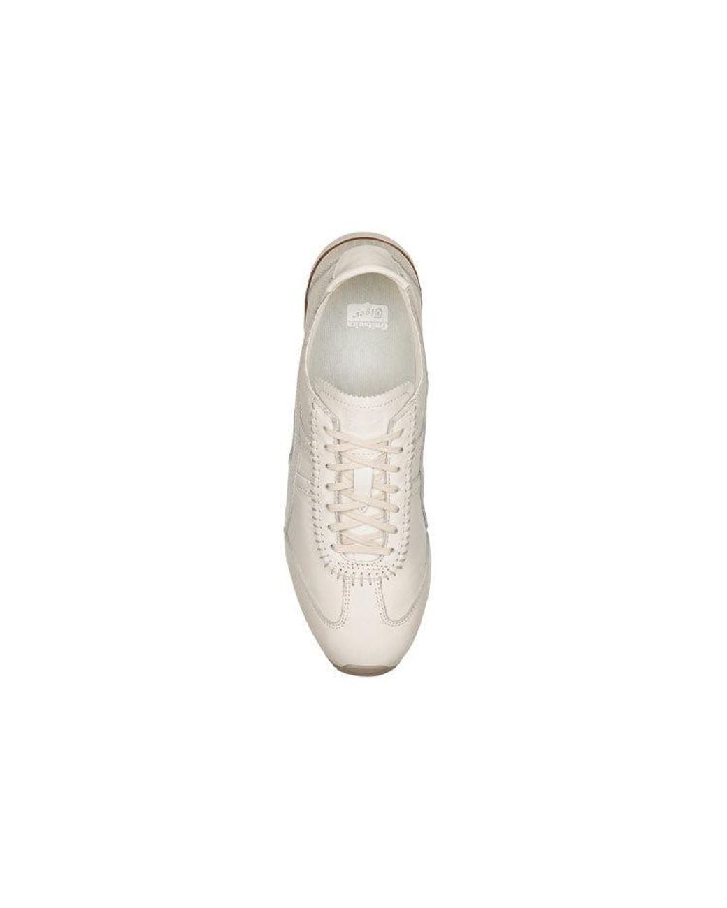 Onitsuka Tiger White Mhs Cl Lightweight Breathable Casual Shoes/Sneakers Creamy for men