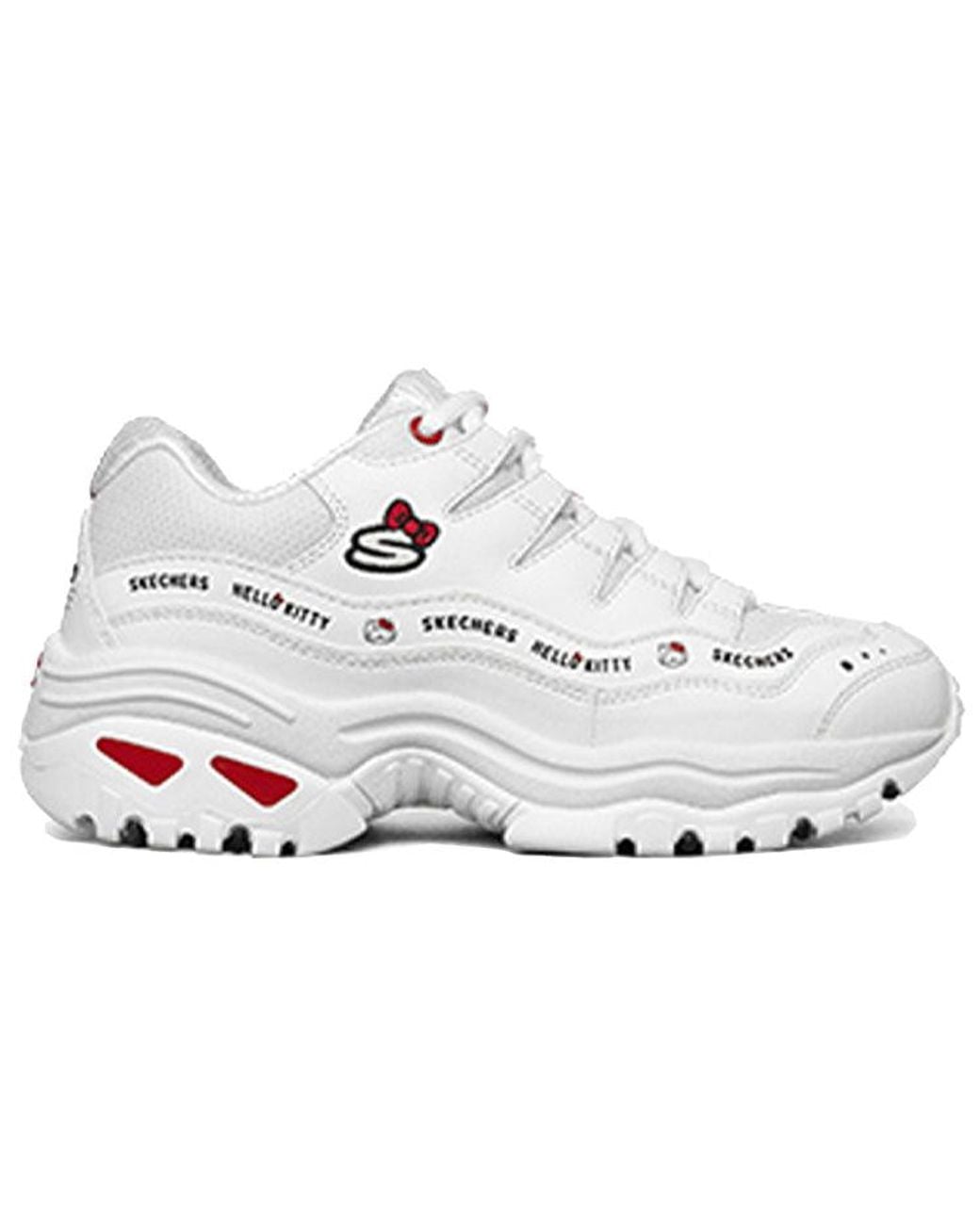Skechers White (Wmns) Hello Kitty X Low-Top