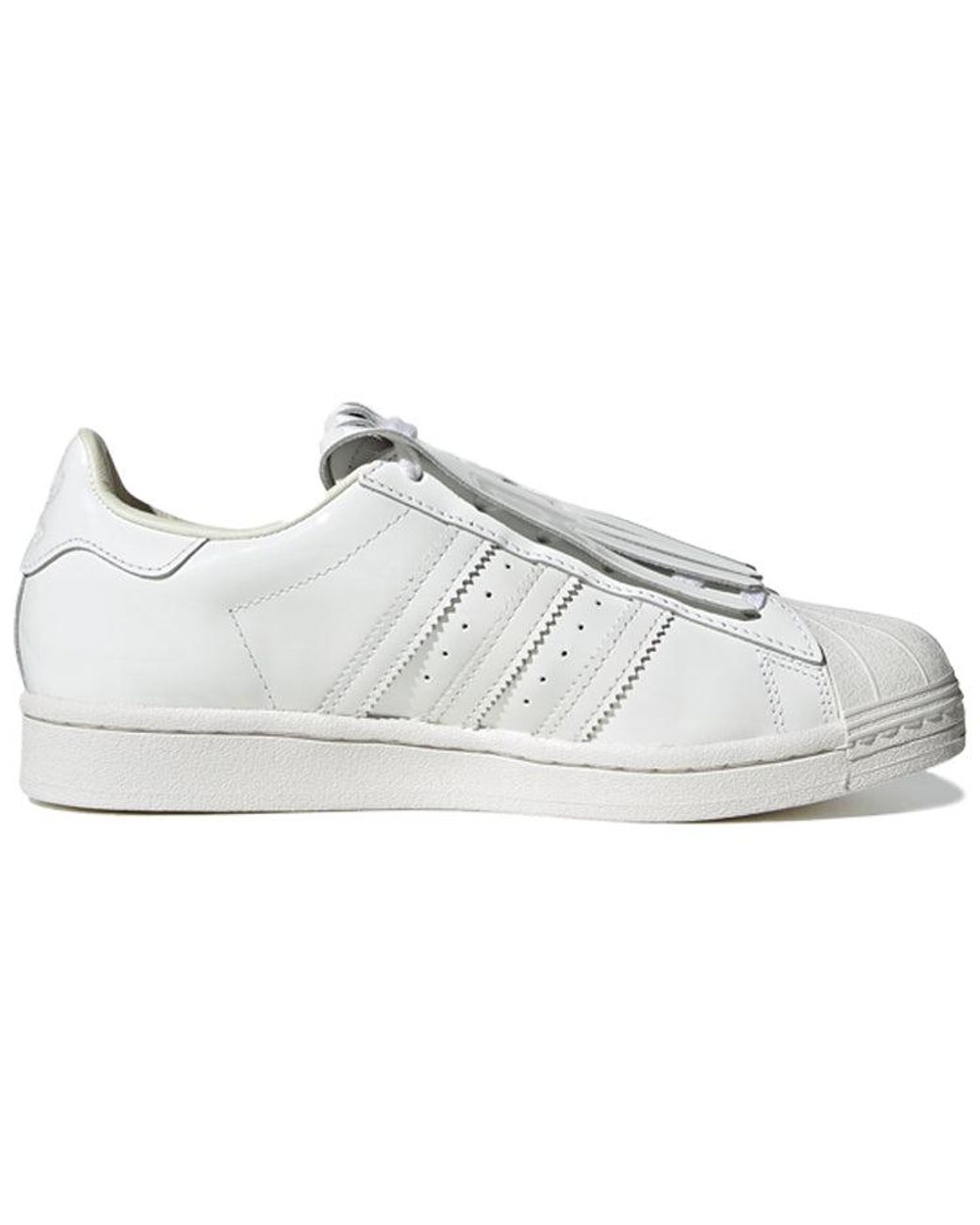 Adidas White (Wmns) Superstar Fringe 'Off'