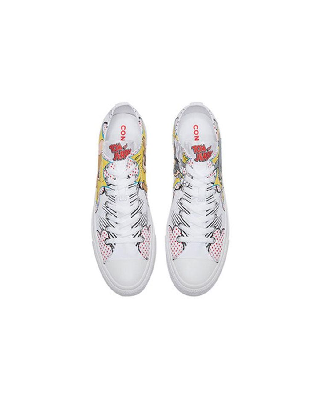Converse White Tom And Jerry X Chuck Taylor All Star Low 'Carton' for men