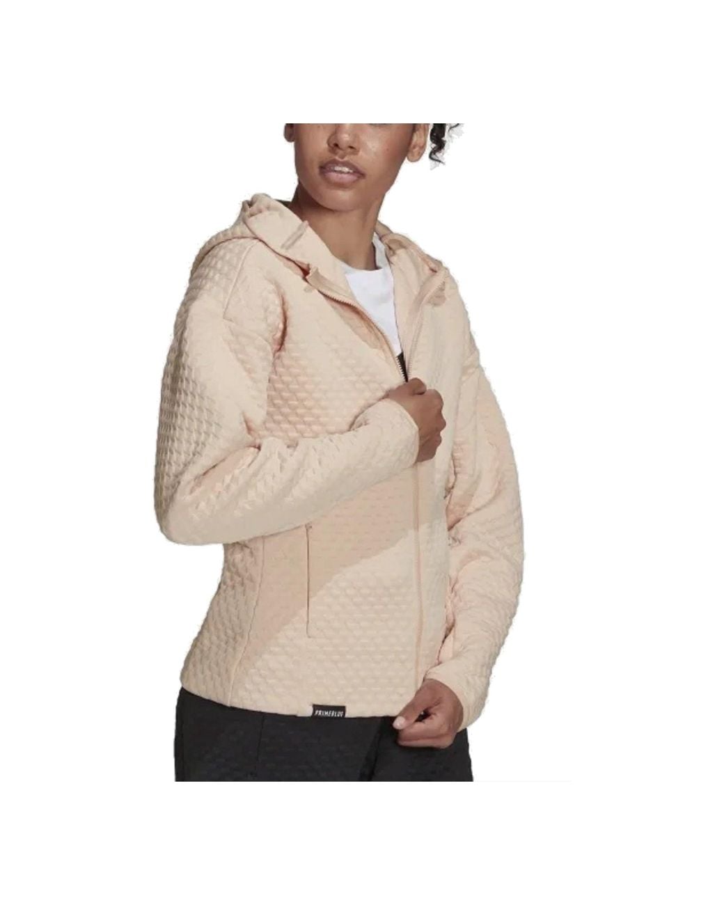 Adidas Natural (Wmns) Z.N.E. Sportswear Full Zip Hoodie