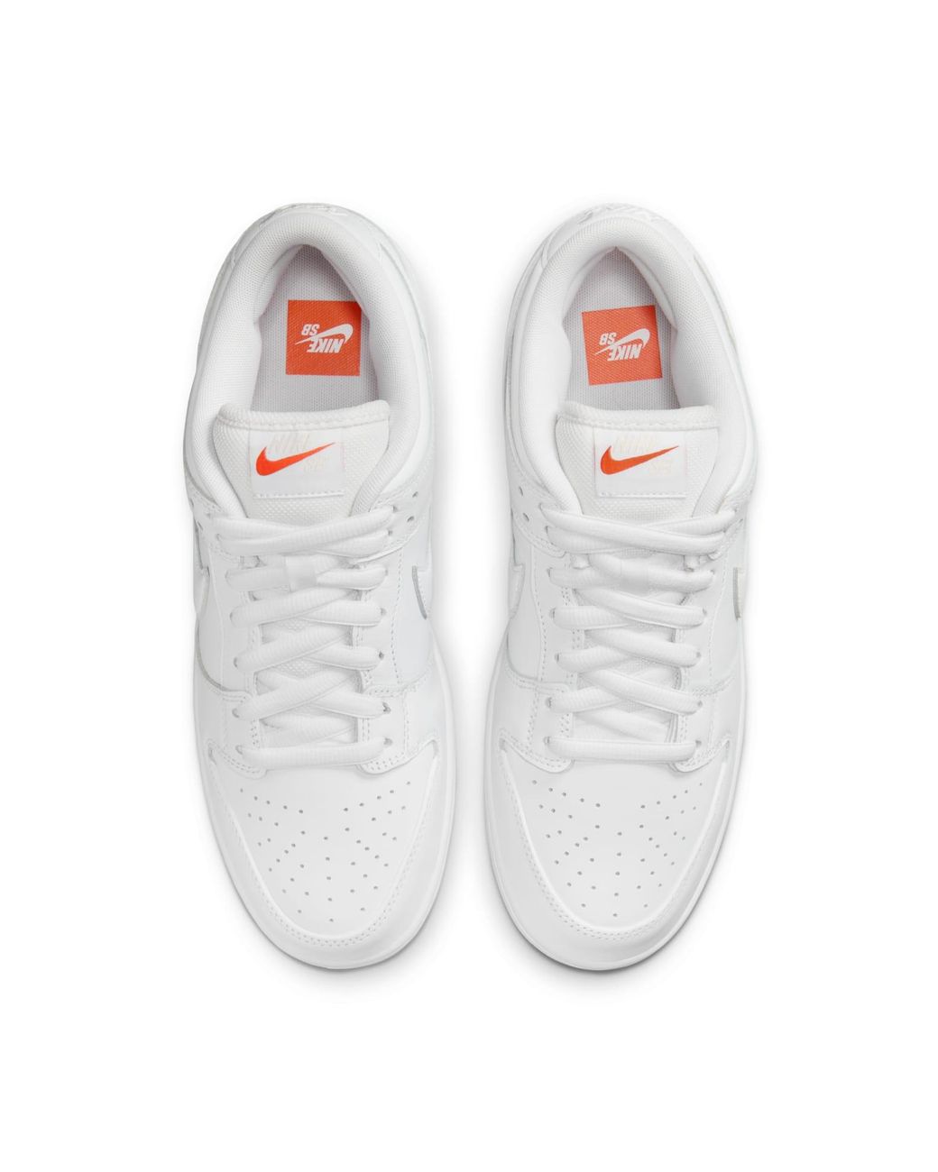 Nike White Sb Dunk Low Pro 'Triple' for men