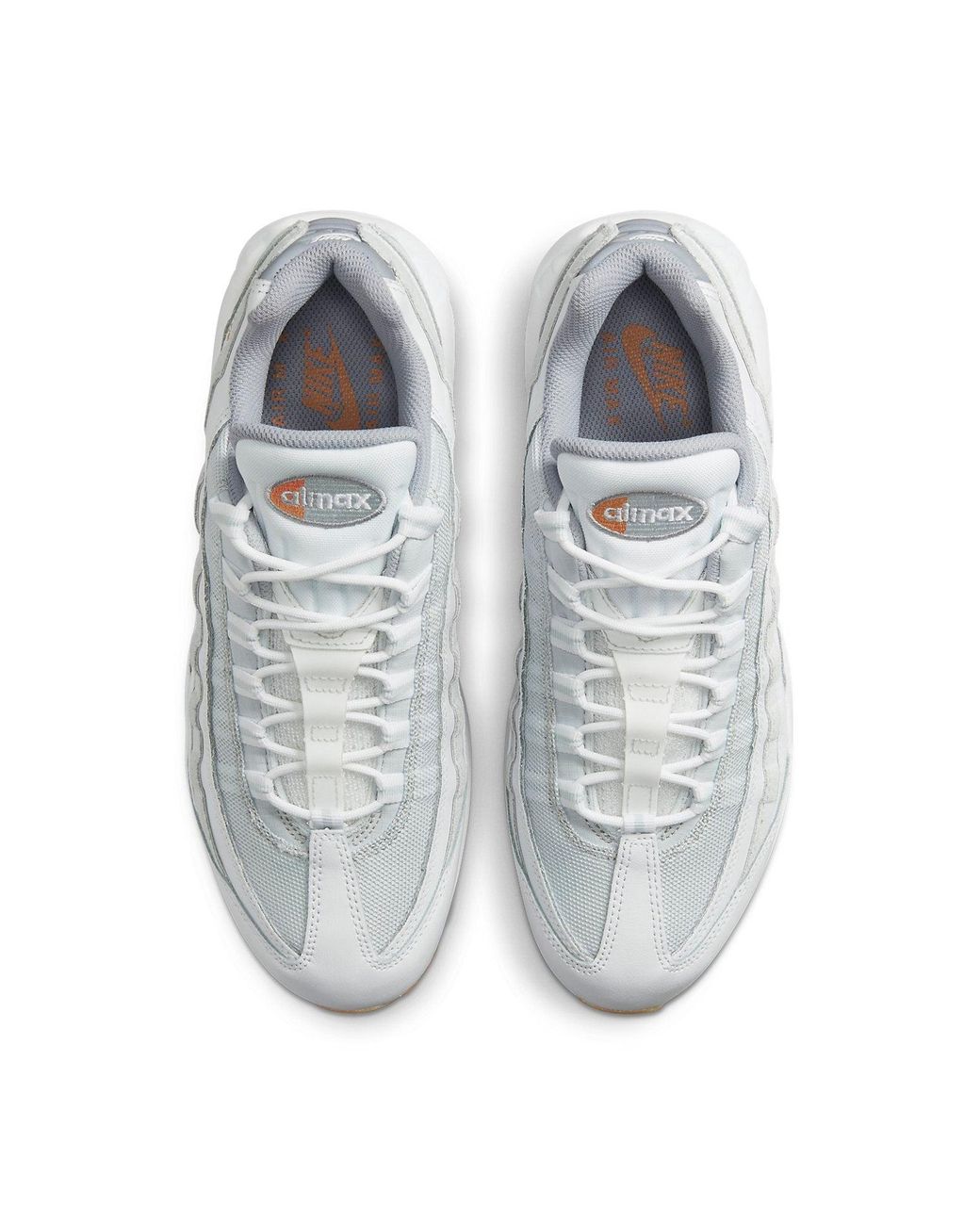 Nike White Air Max 95 'Pure Platinum' for men