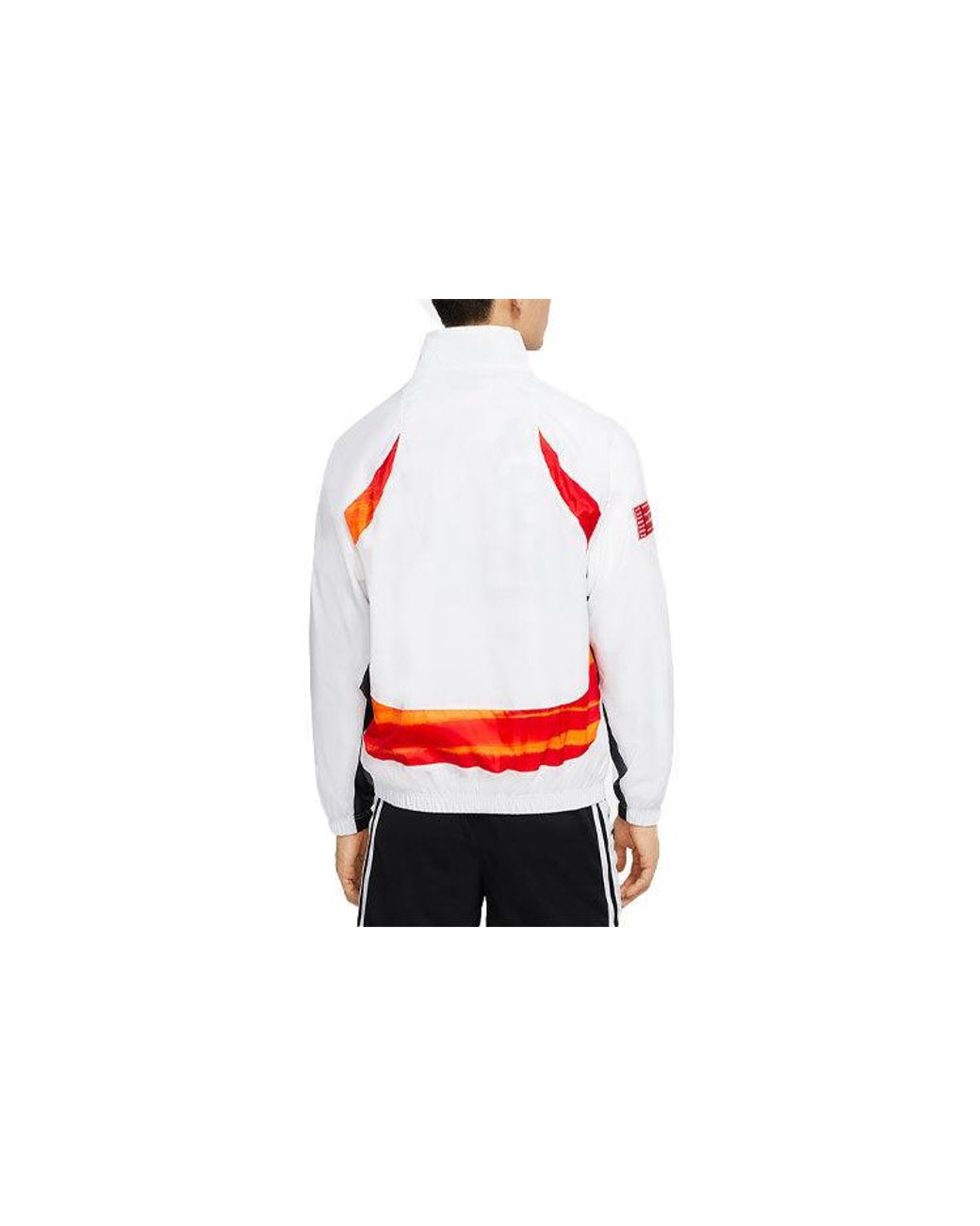 Nike White Legacy Aj11 Stand-Up Collar Causual Jacket Coat for men