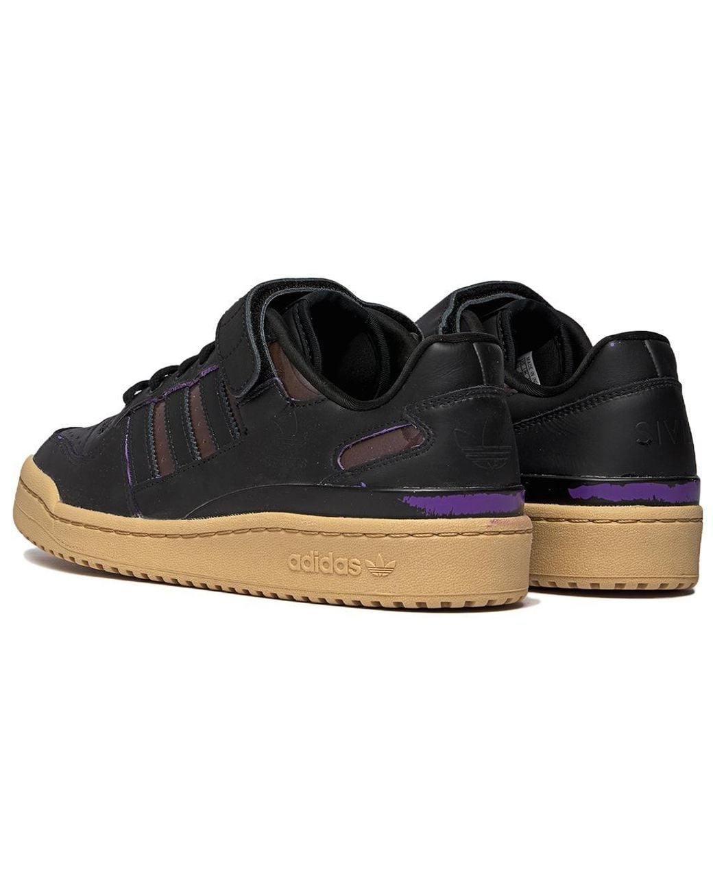 Adidas Black Originals X Sivasdescalzo Forum Low 'Cool Kids Club' for men