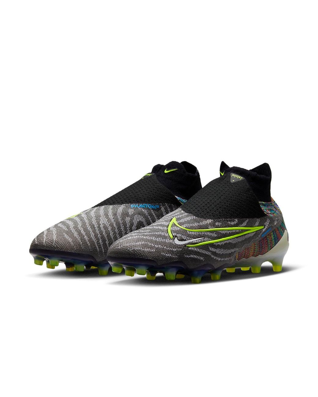 Nike Black Phantom Gx Elite Gripknit Df Fusion Fg Volt' for men