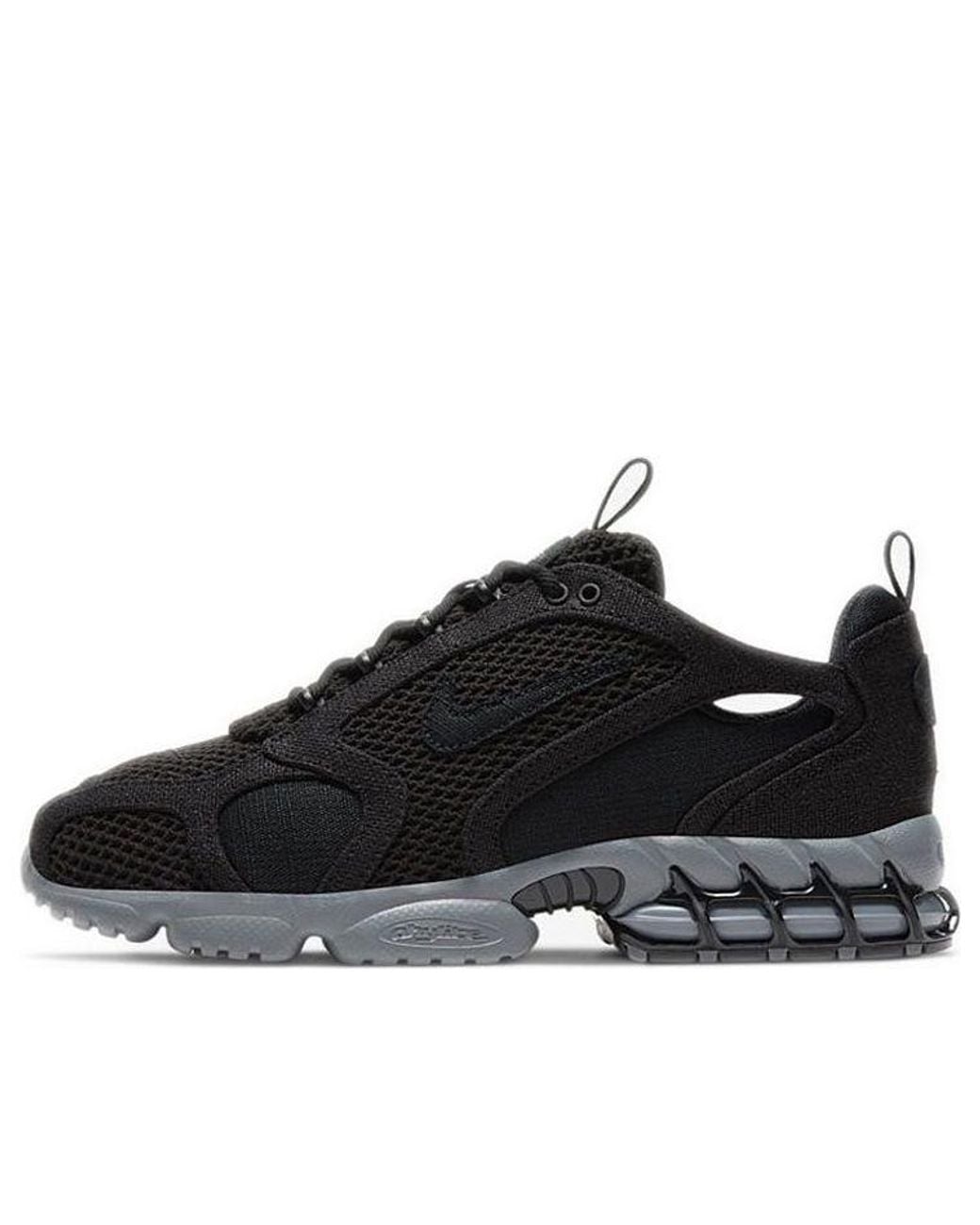 Nike Black X Stussy Air Zoom Spiridon Caged 2 Cool' for men