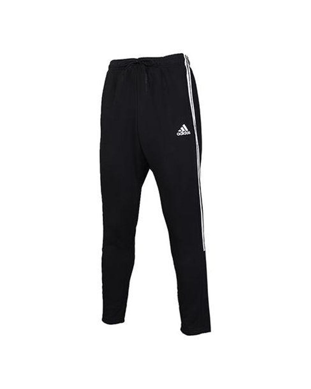 Adidas Black Stripe Printing Training Sports Long Pants for men