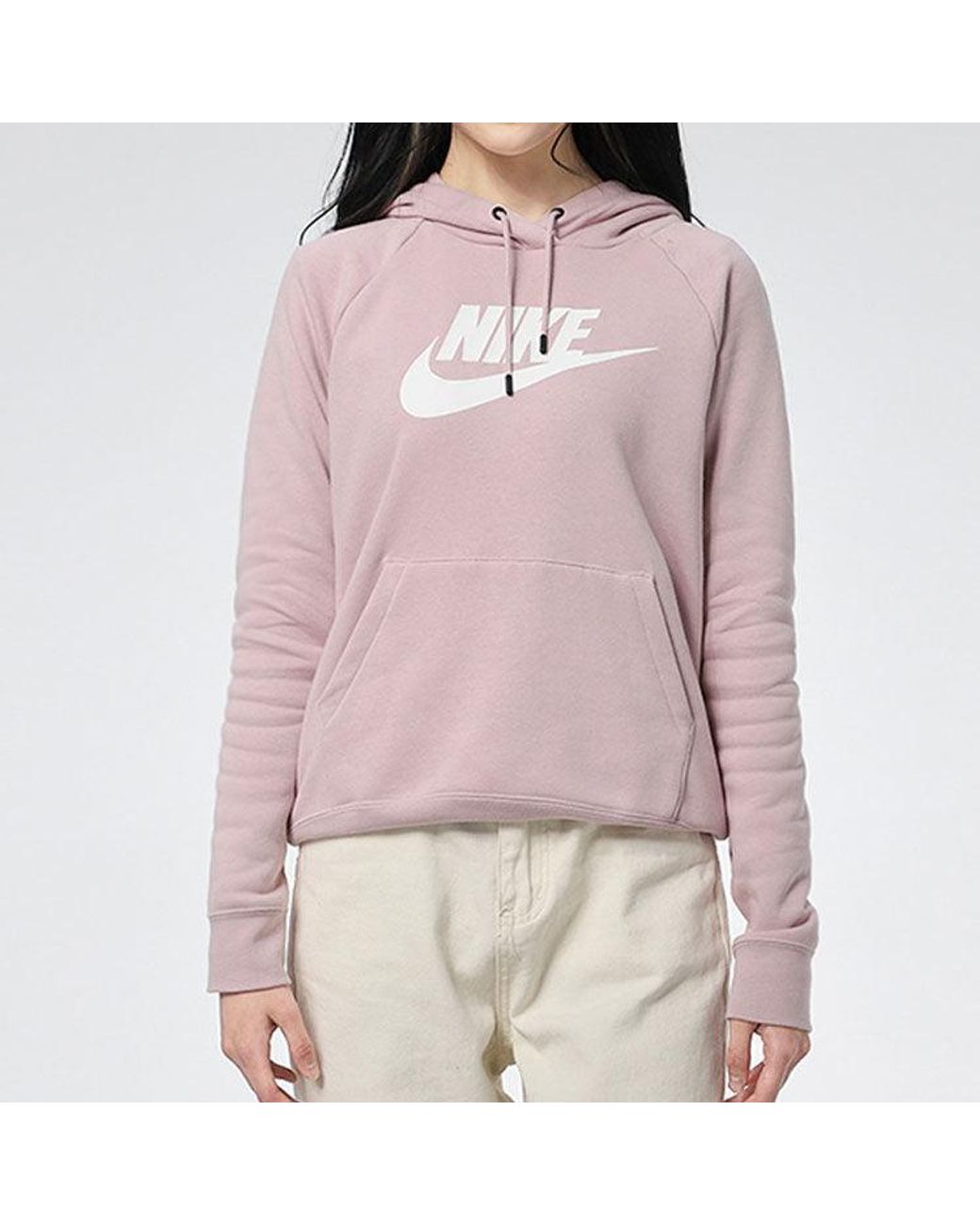 Nike Pink (Wmns) Sportswear Nsw Logo Hoodie