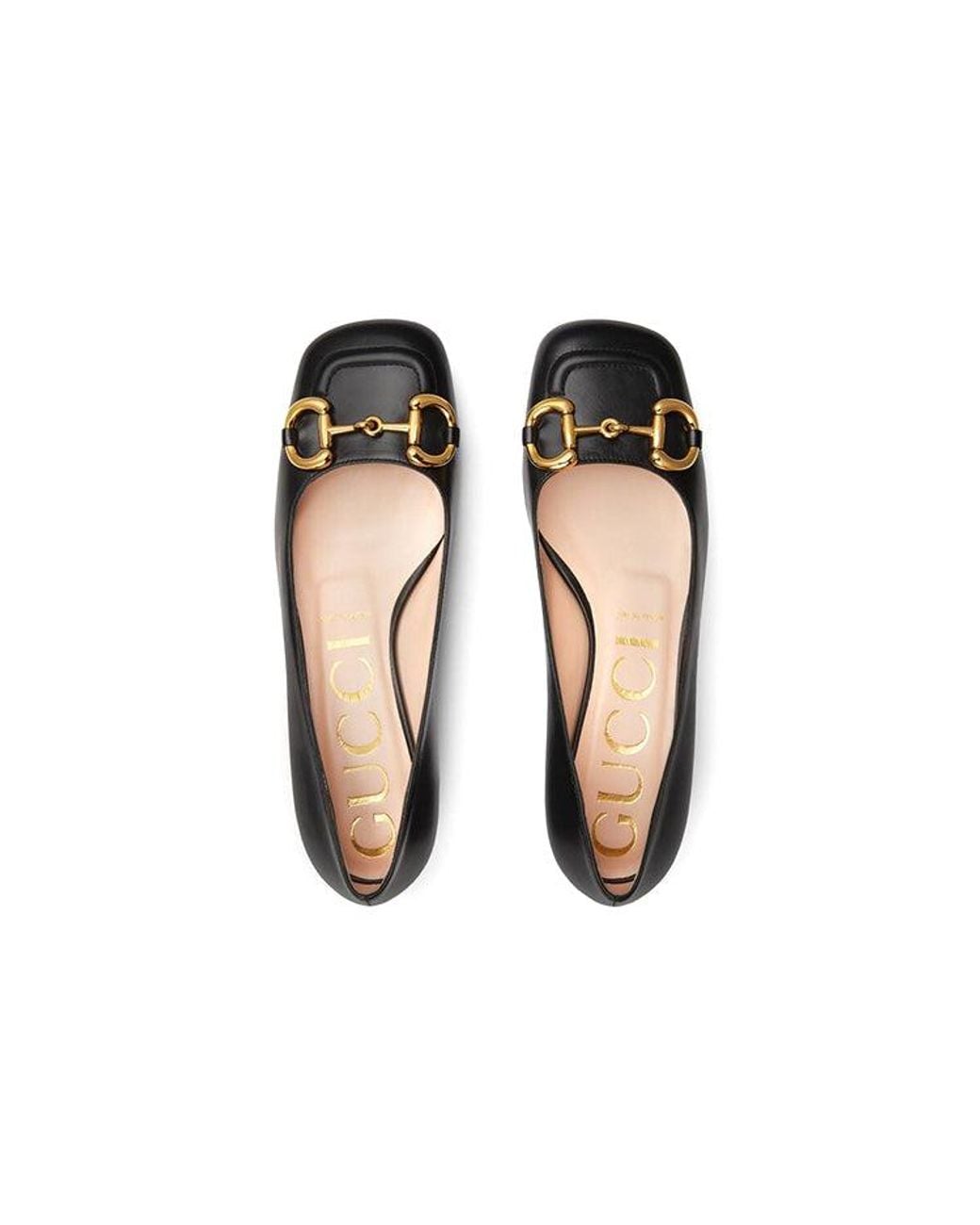 Gucci Black (Wmns) Ballet Flat With Horsebit Leather'