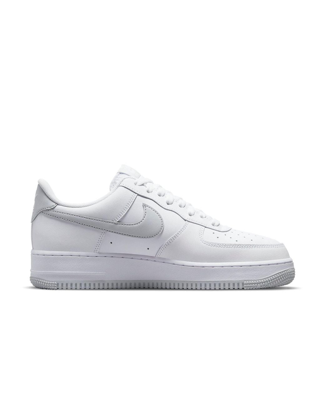 Nike White Air Force 1 '07 Pure Platinum' for men