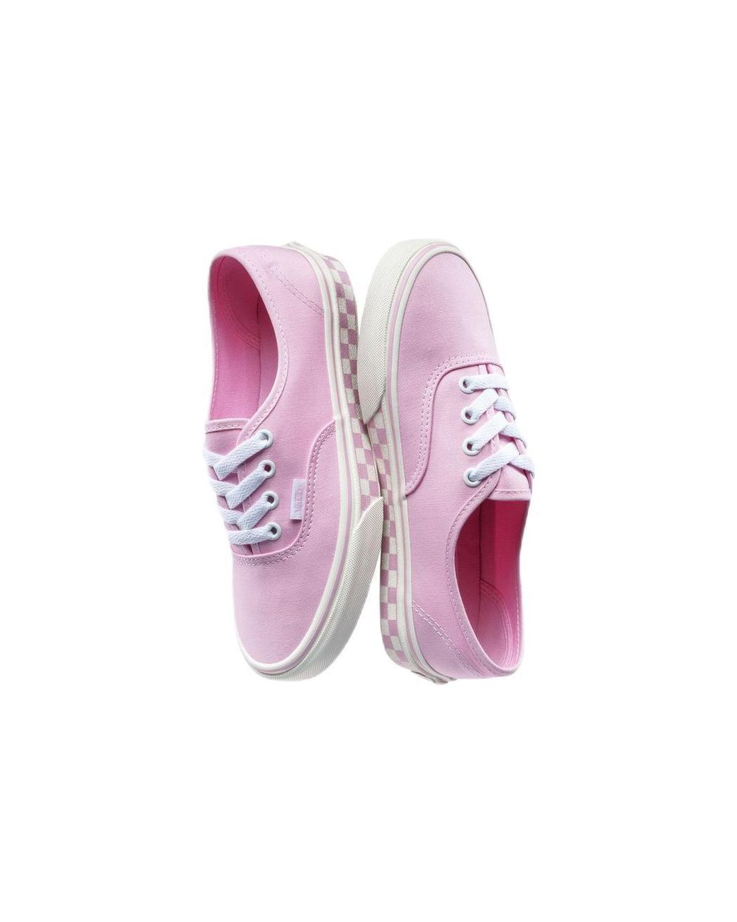 Vans Pink Authentic 'Checkerboard for men
