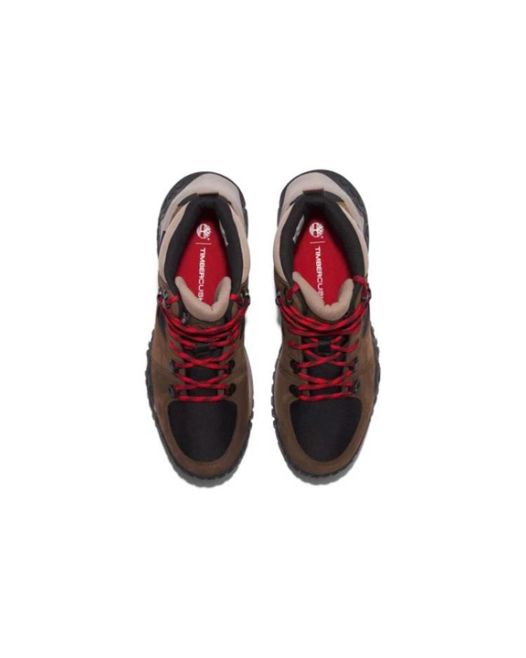 Timberland Brown Motion Scramble Mid Lace-Up Waterproof Hikers 'Dark Nubuck' for men