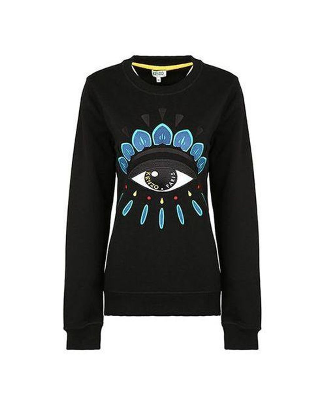 KENZO Black (Wmns) Casual Pullover Long Sleeves Hoodie