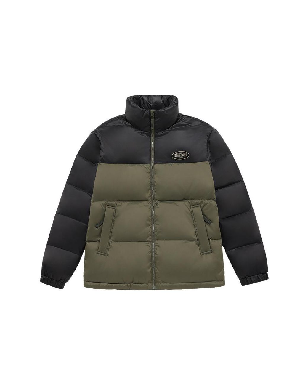 Mizuno Green Heritage Puffer Jacket for men