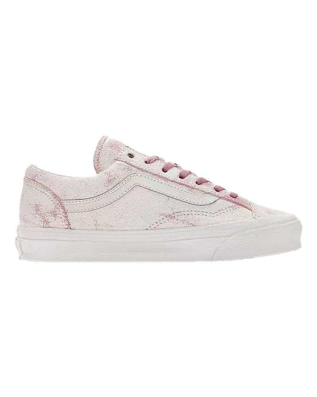 Vans White Og Style 36 Lx 'Distress'