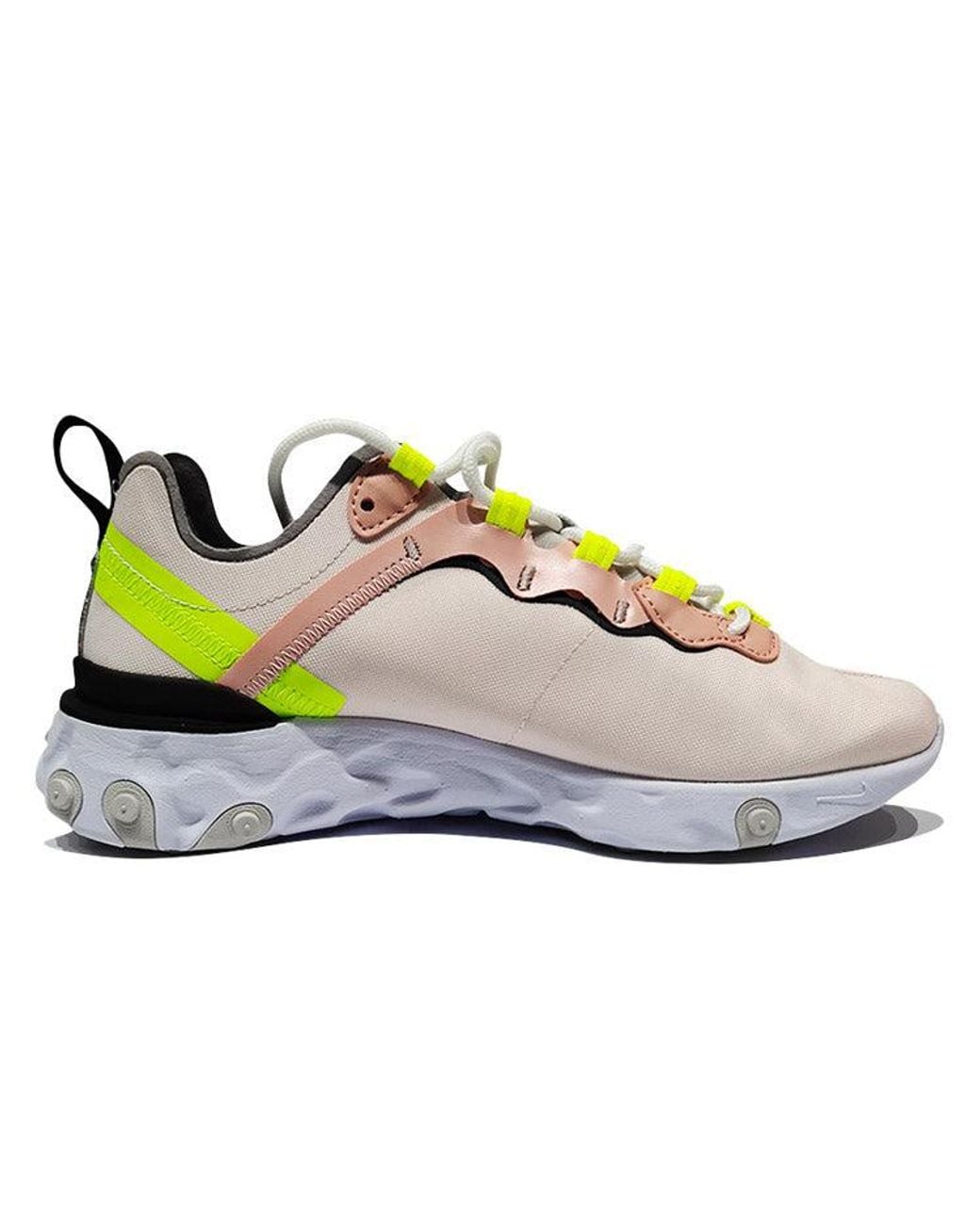 Nike Gray (Wmns) React Element 55 Premium 'Light Soft Volt'