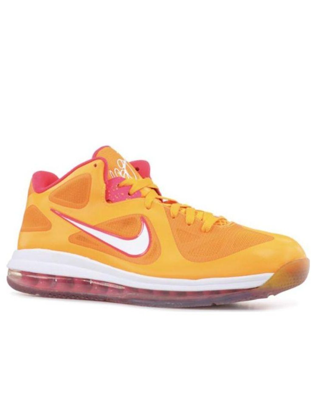 Nike Orange Lebron 9 Low 'Floridian' for men