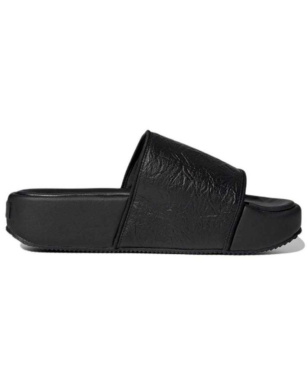 Adidas Black Y-3 Slide for men