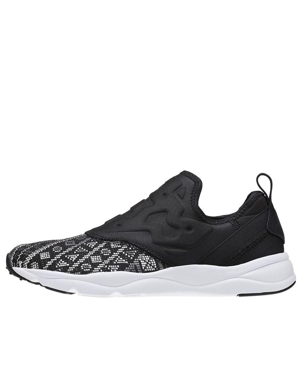Reebok Black (Wmns) Furylite Slip On Gt Running Shoes