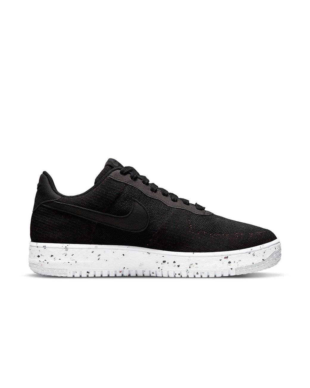 Nike Black Air Force 1 Crater Flyknit for men