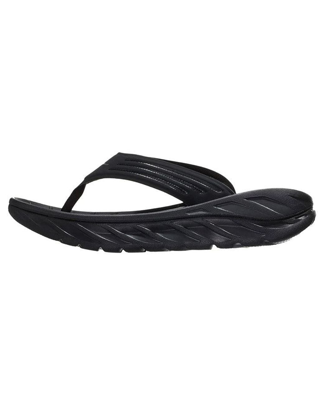 Hoka One One Blue Ora Recovery Flip Slide for men
