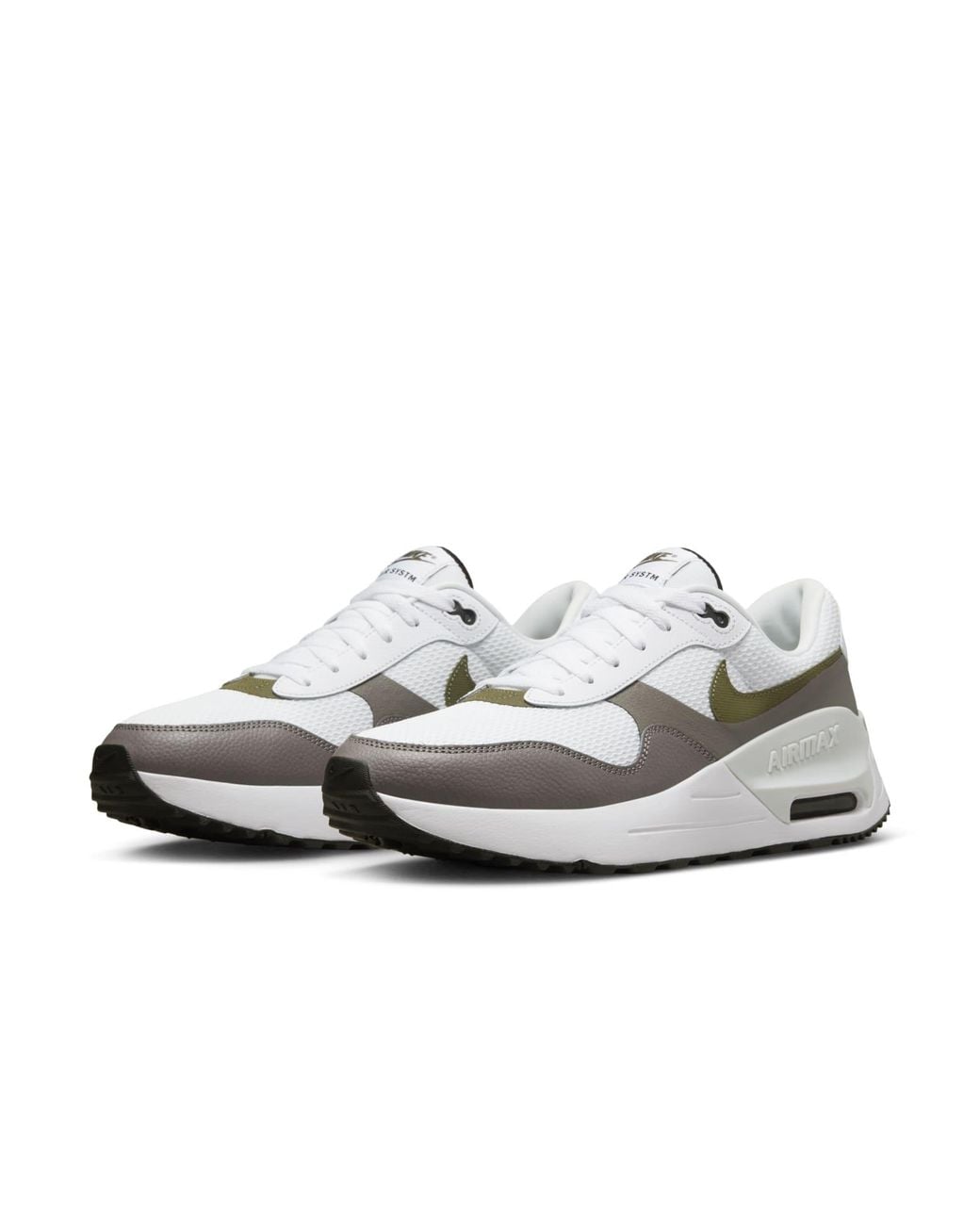 Nike White Air Max Systm Medium' for men