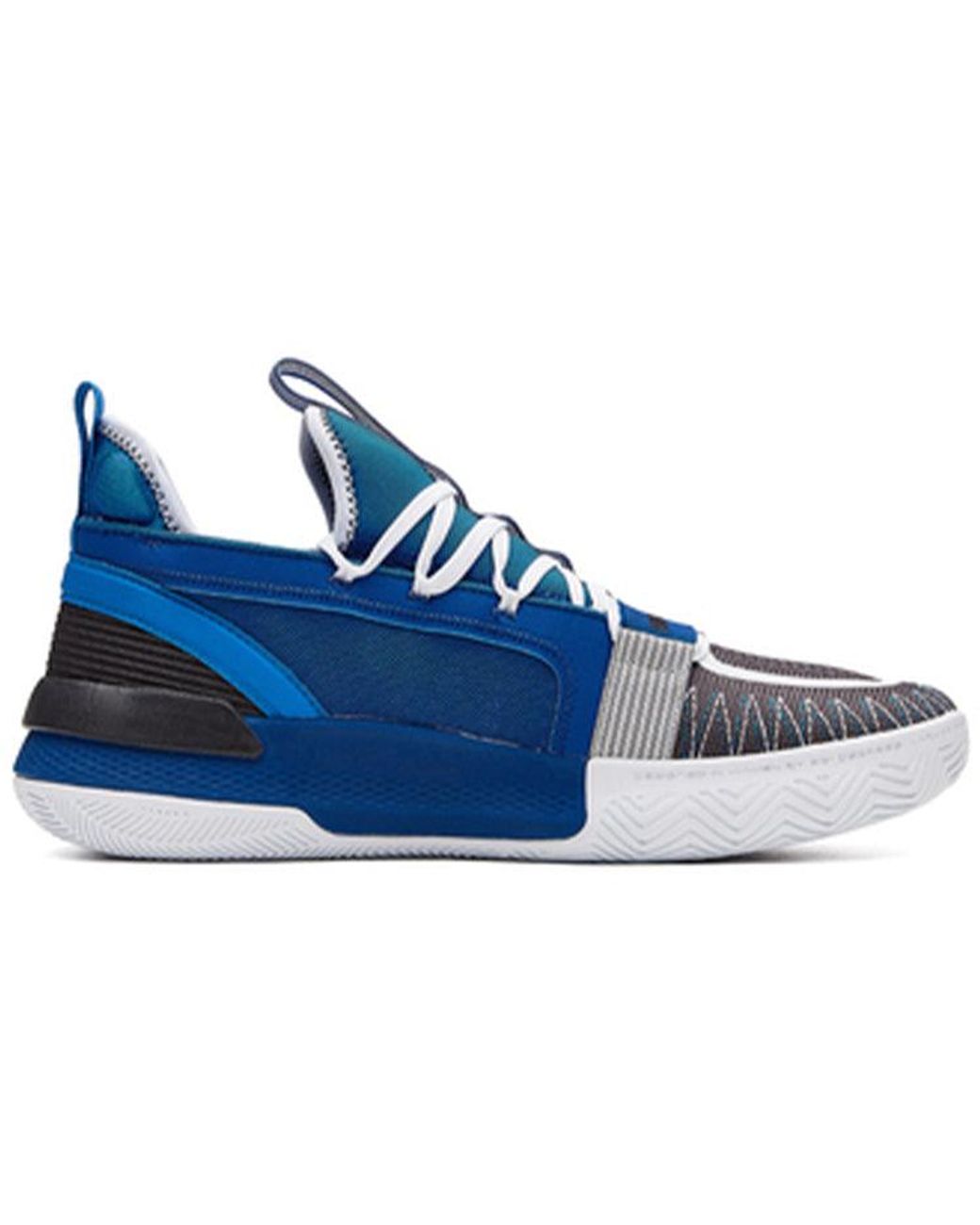 361 Degrees Blue X Qu!K Foam Lite Running Shoes for men