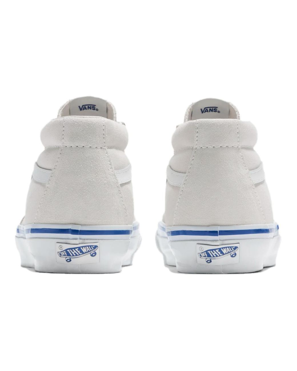 Vans White Premium Sk8-Mid 83 Shoes for men