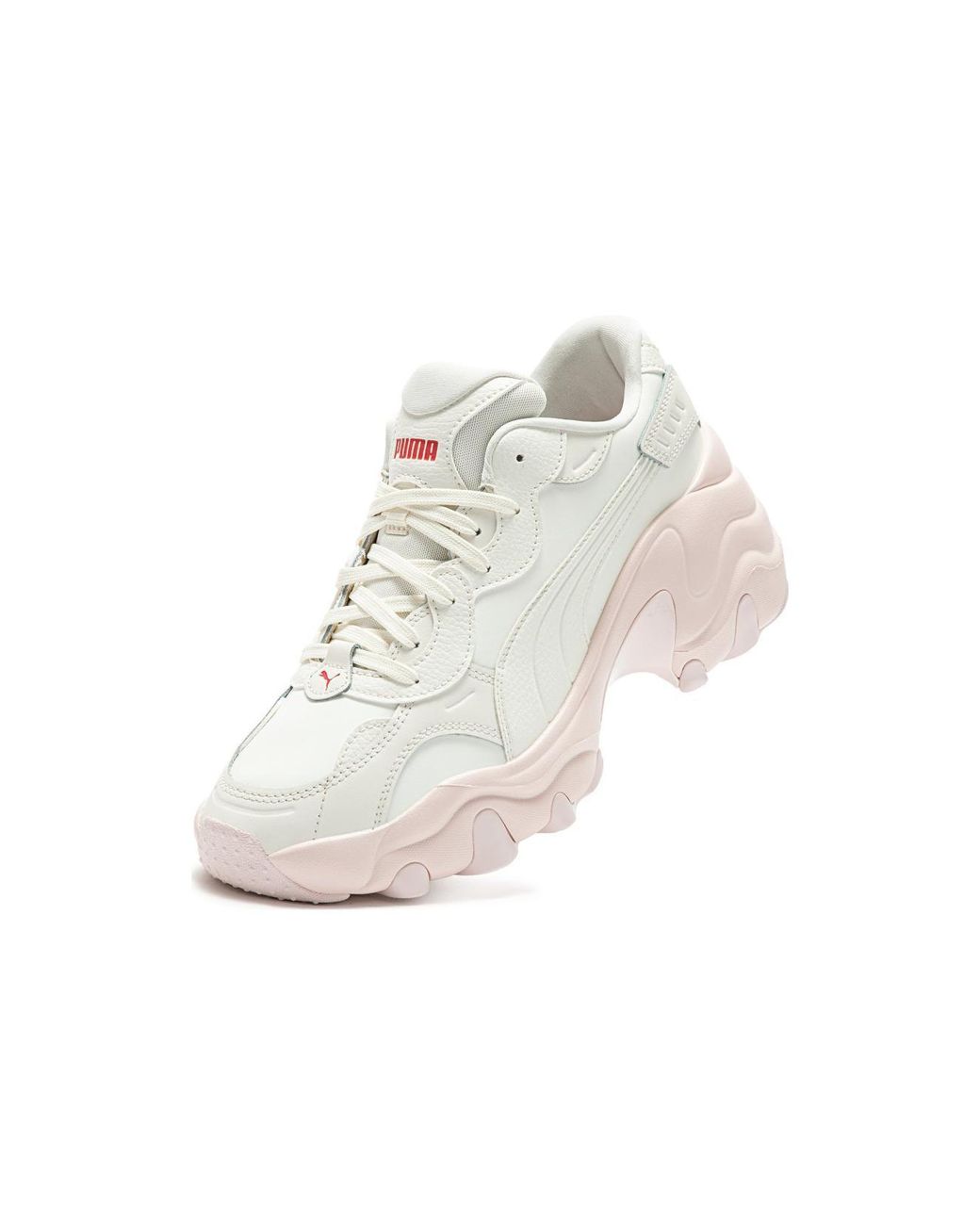 PUMA White (Wmns) Pulsar Wedge Tonal