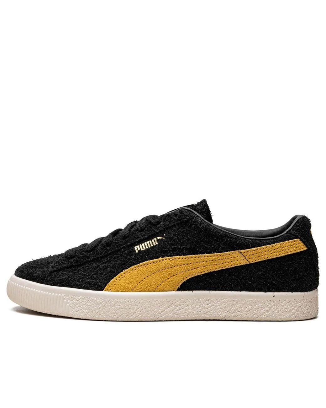 PUMA Black Suede Vintage Hairy Suede Frosted Ivory' for men