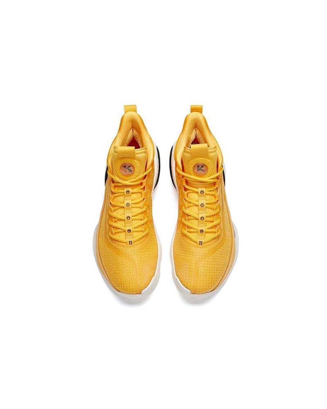 Anta Yellow Klay Thompson Kt7 Basketball Shoes for men