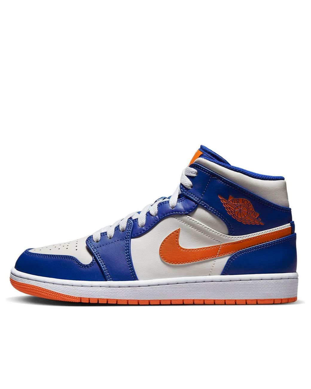 Nike Blue Air 1 Mid "Knicks" Fd1029 400" for men