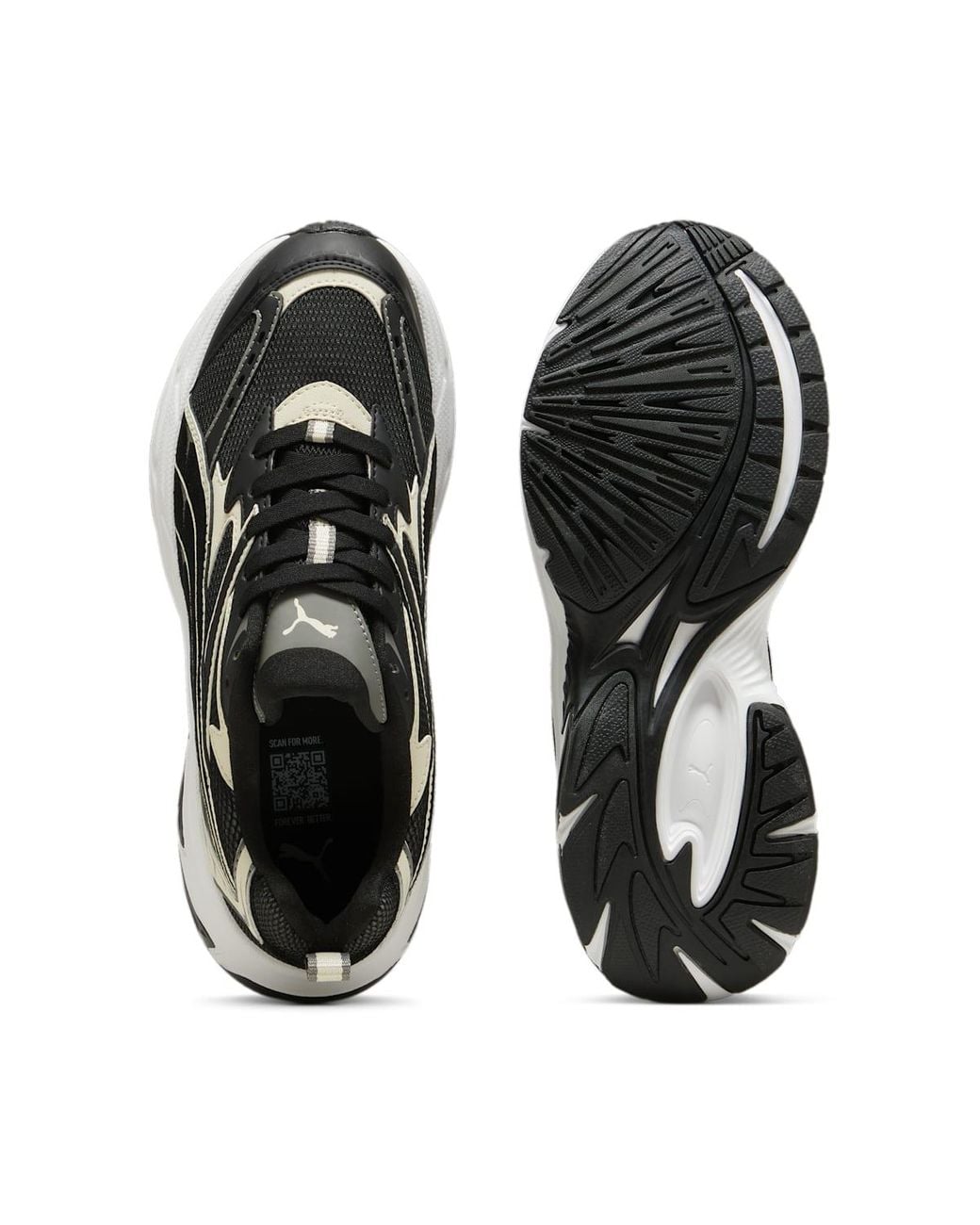 PUMA Black Morphic Retro Alpine Snow' for men