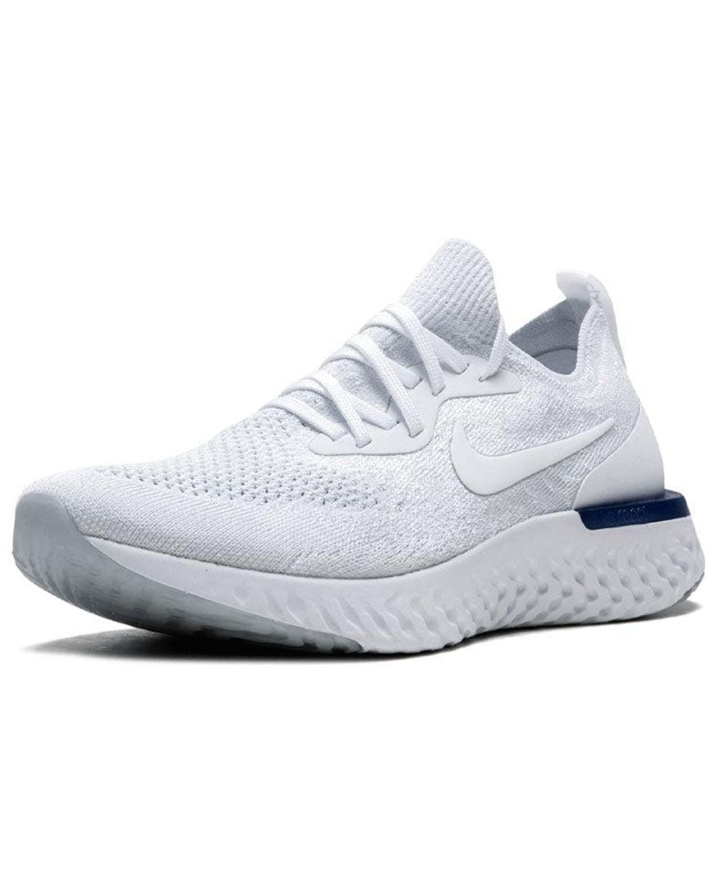 Nike White (Wmns) Epic React Flyknit Racer'